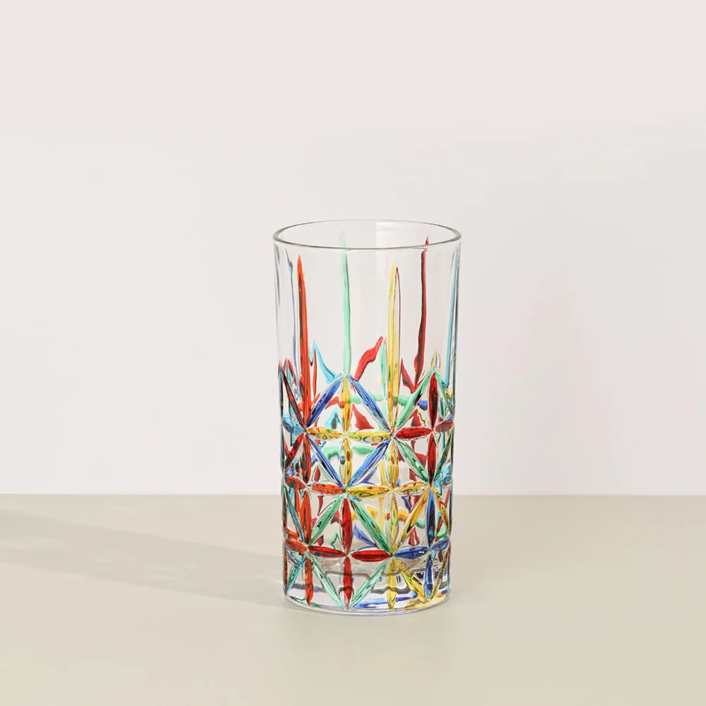 Party Prism Glass Cup (Set of 2) - Image 4