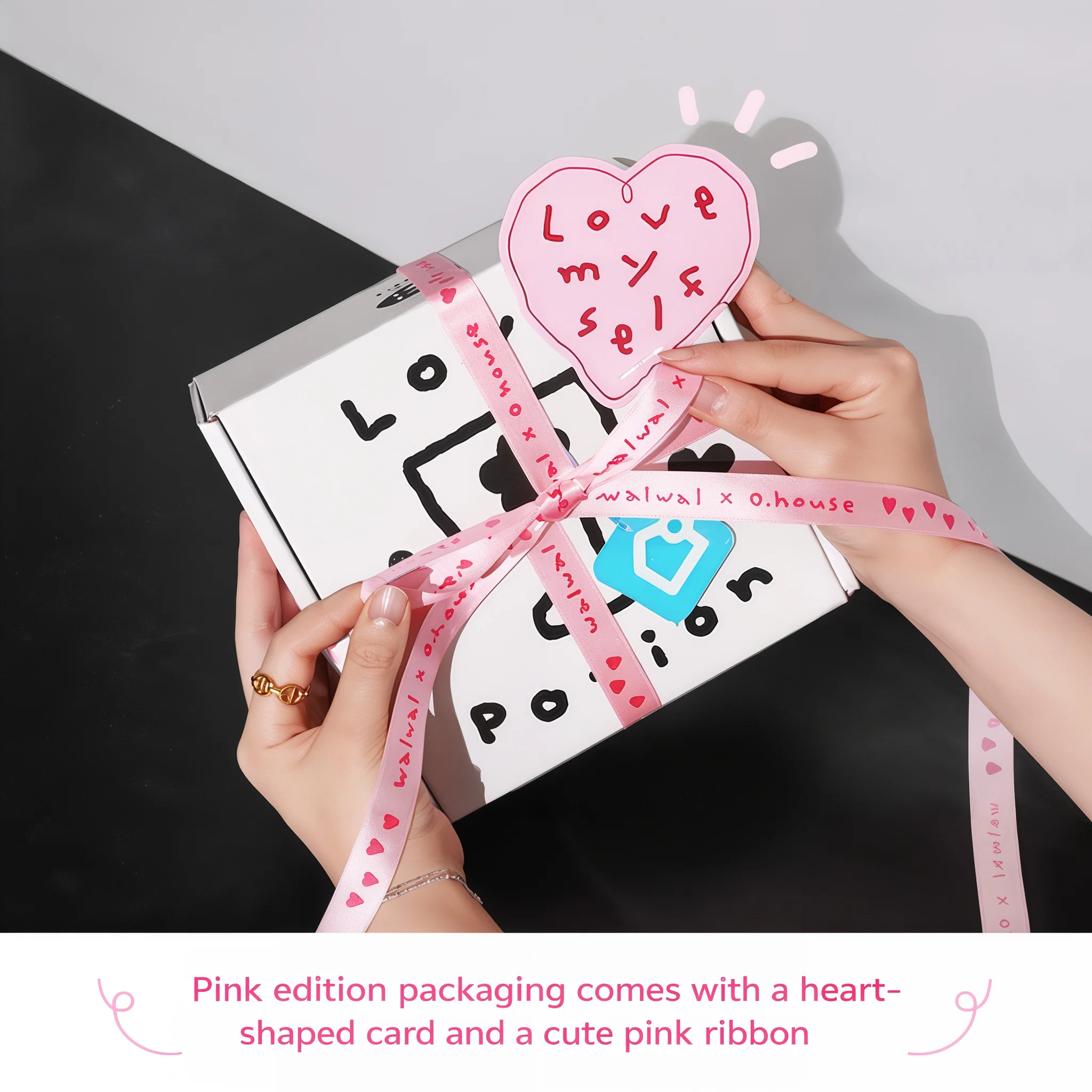 Pink Edition Ceramic Heart Mini Wine Glass - Image 9