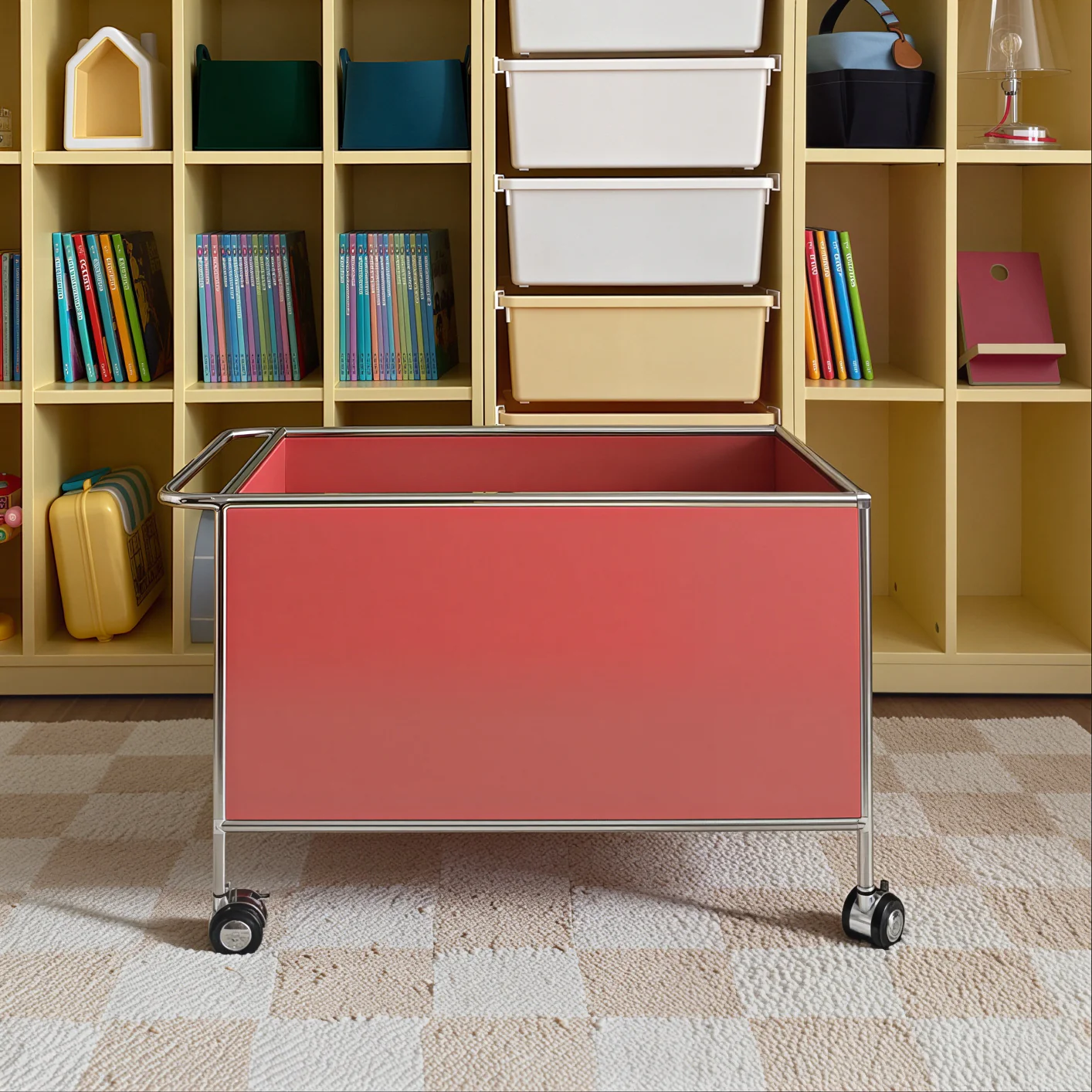 Play Storage Rolling Trolley - Image 3