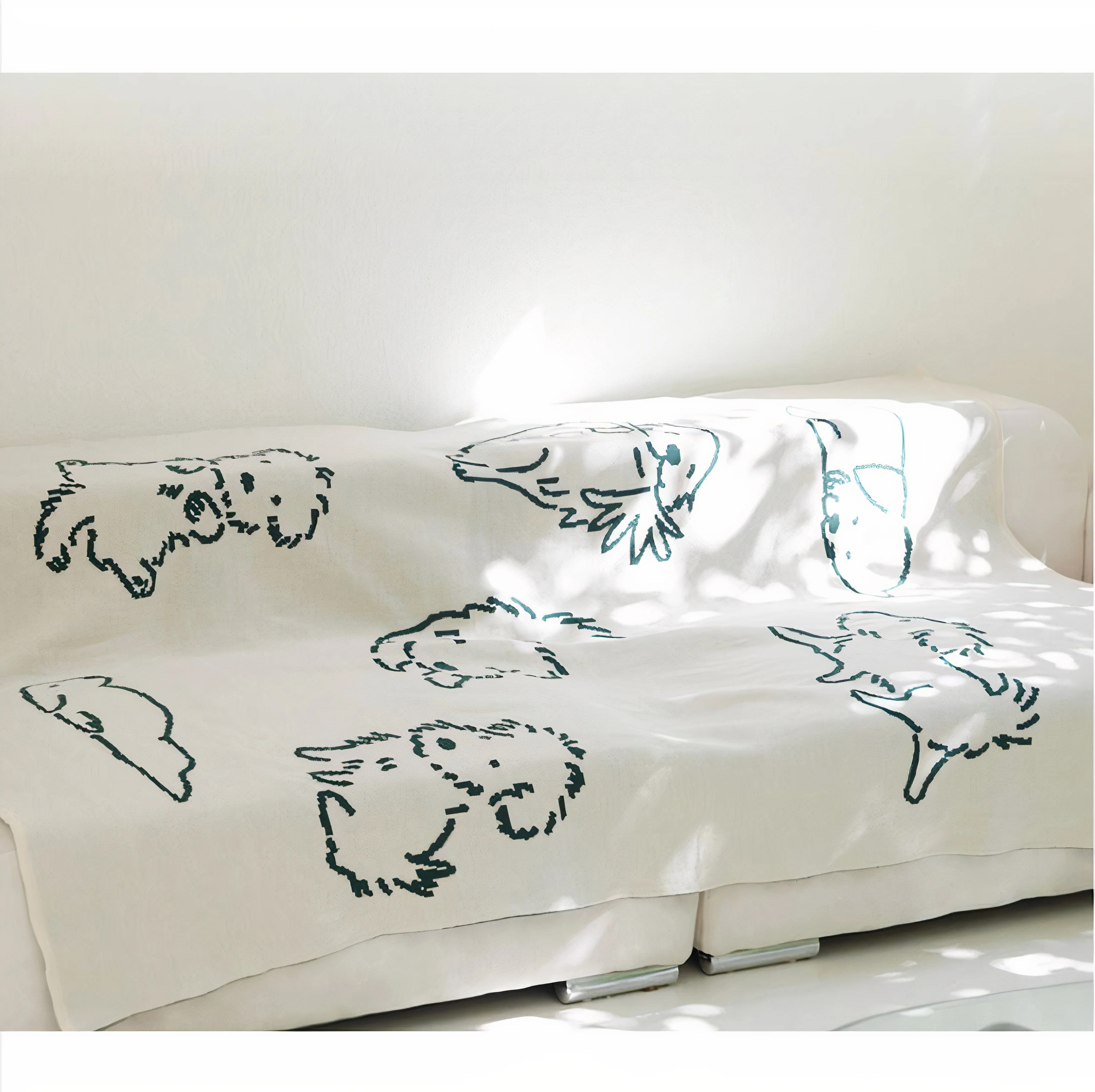 Puppy Reversible Knit Blanket - Image 11