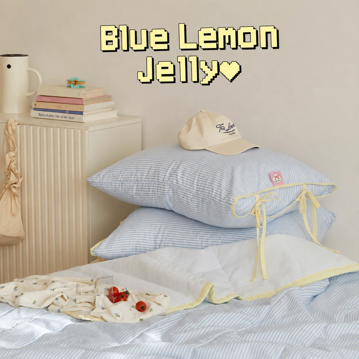 Ribbon Cake Fitted Pad Bedding Set (Transitional & Summer) - Image 4