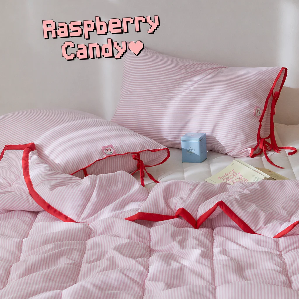 Ribbon Cake Fitted Pad Bedding Set (Transitional & Summer) - Image 6