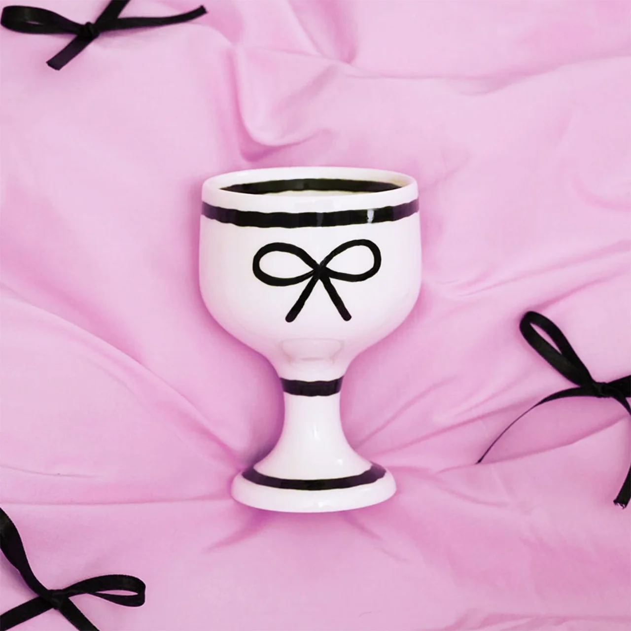 Ribbon & Heart Wine Glass (Set of 2) - Image 4