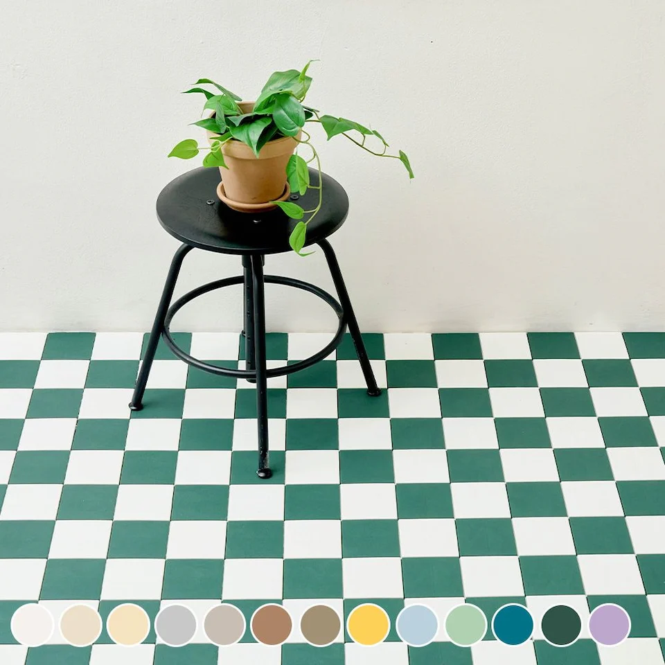 Seamless Checkerboard Deck Tile Set - Image 4