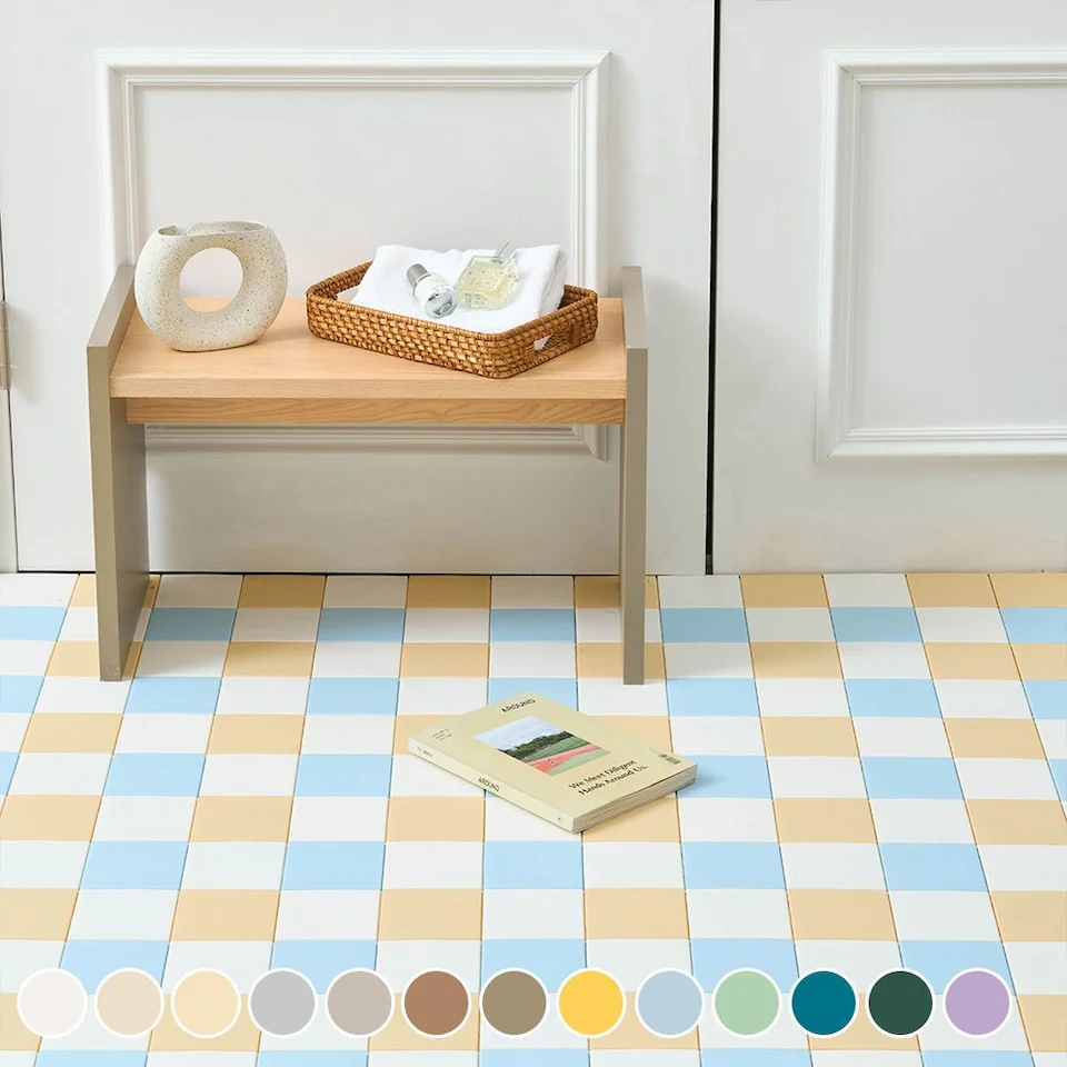 Seamless Checkerboard Deck Tile Set - Image 6