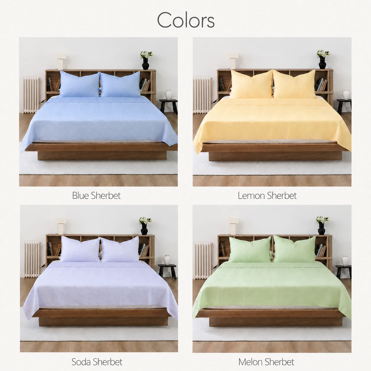Sherbet Seersucker Light Blanket - Image 12