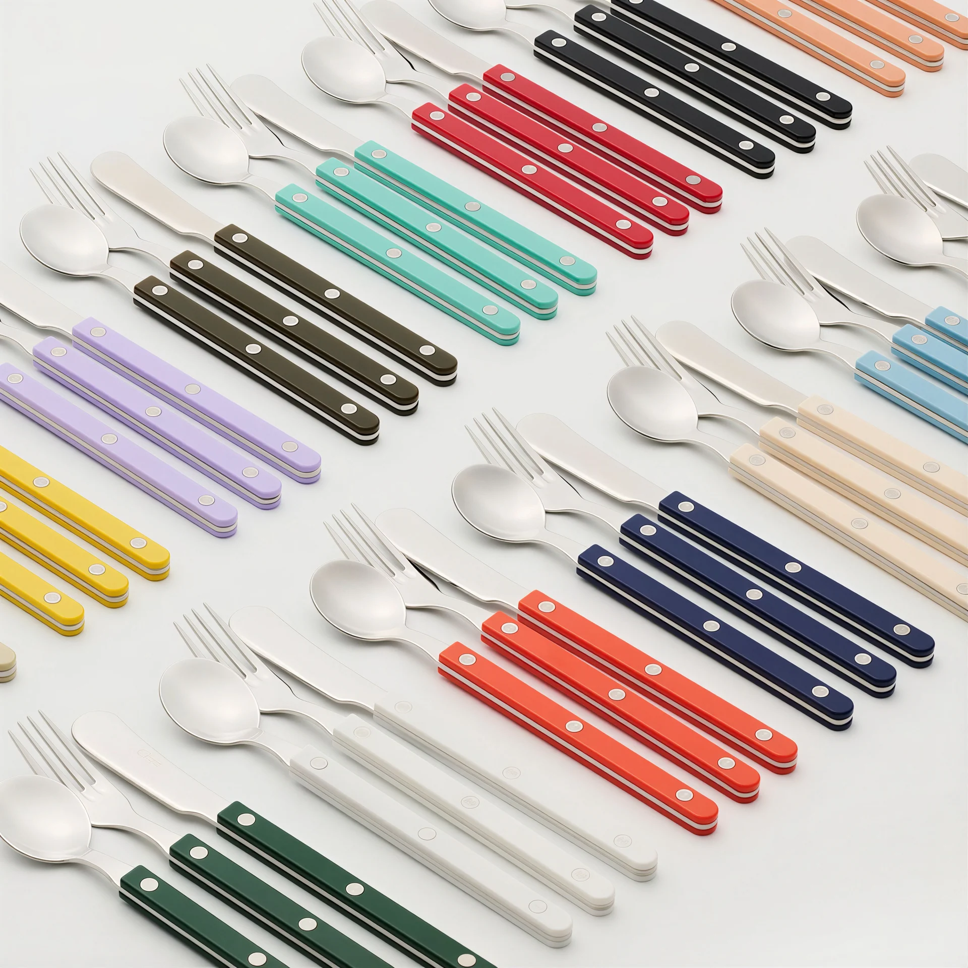 Sierre Farbe Dessert Cutlery Set for 2 (6-Piece)