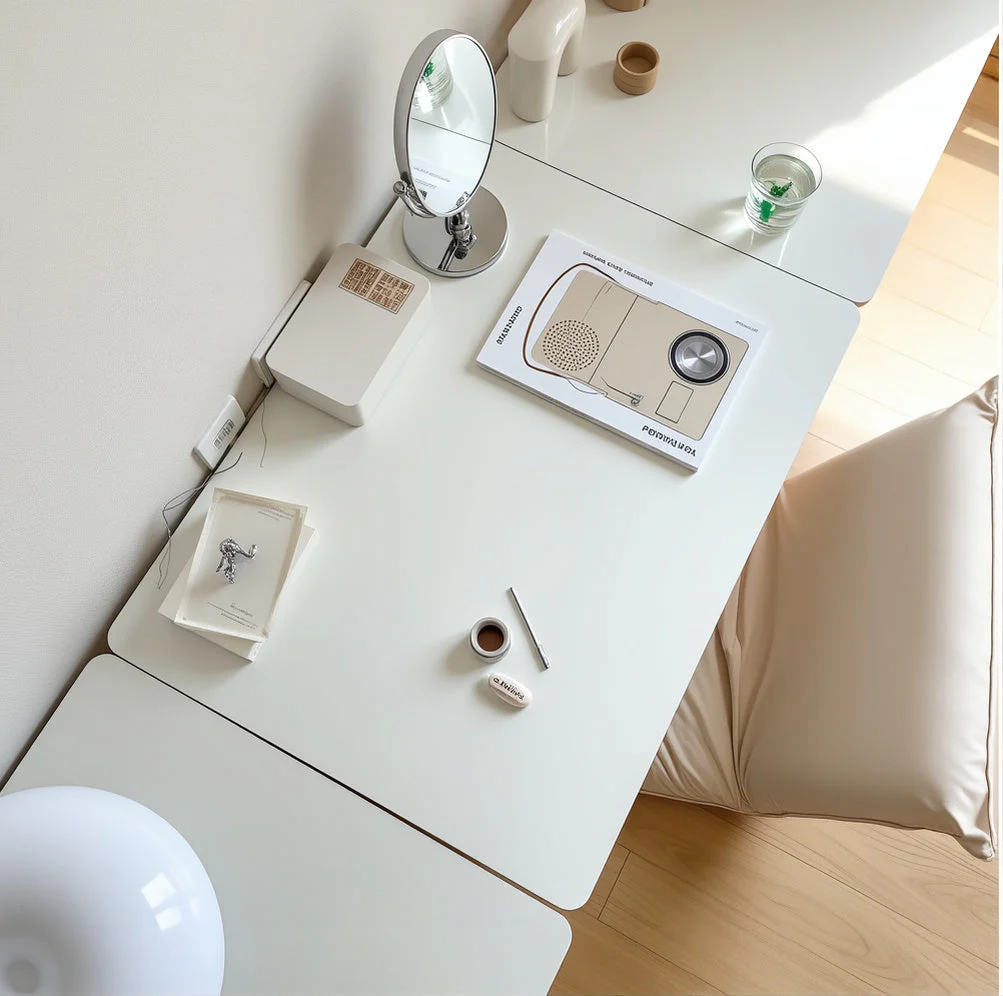 Soft Edge Folding Low Table - Image 3