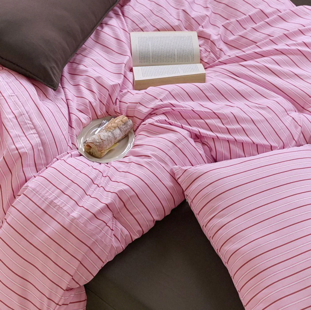 Soft Stripe Comforter & Pillow Set (Eco Corn Fill) - Image 14