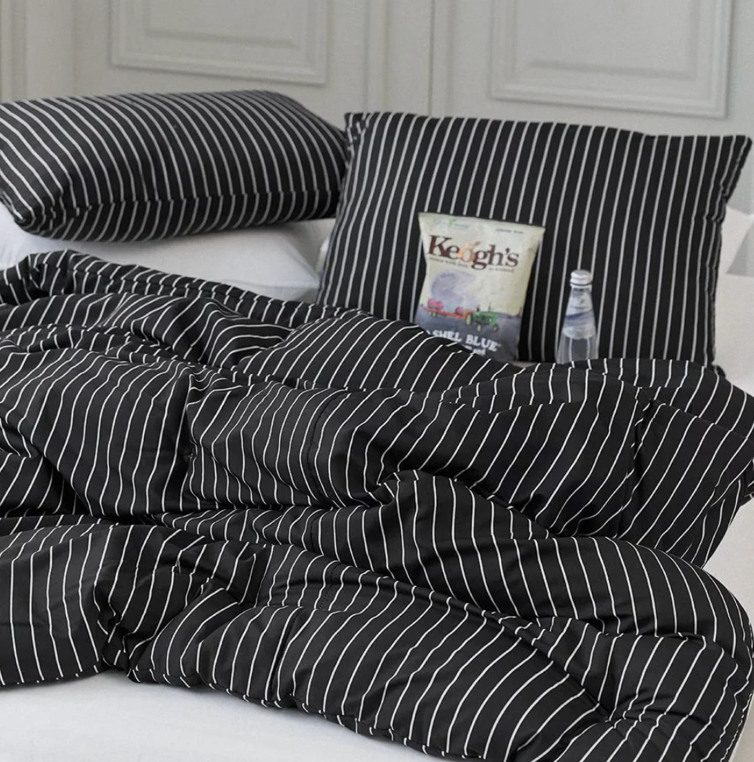 Soft Stripe Comforter & Pillow Set (Eco Corn Fill) - Image 16