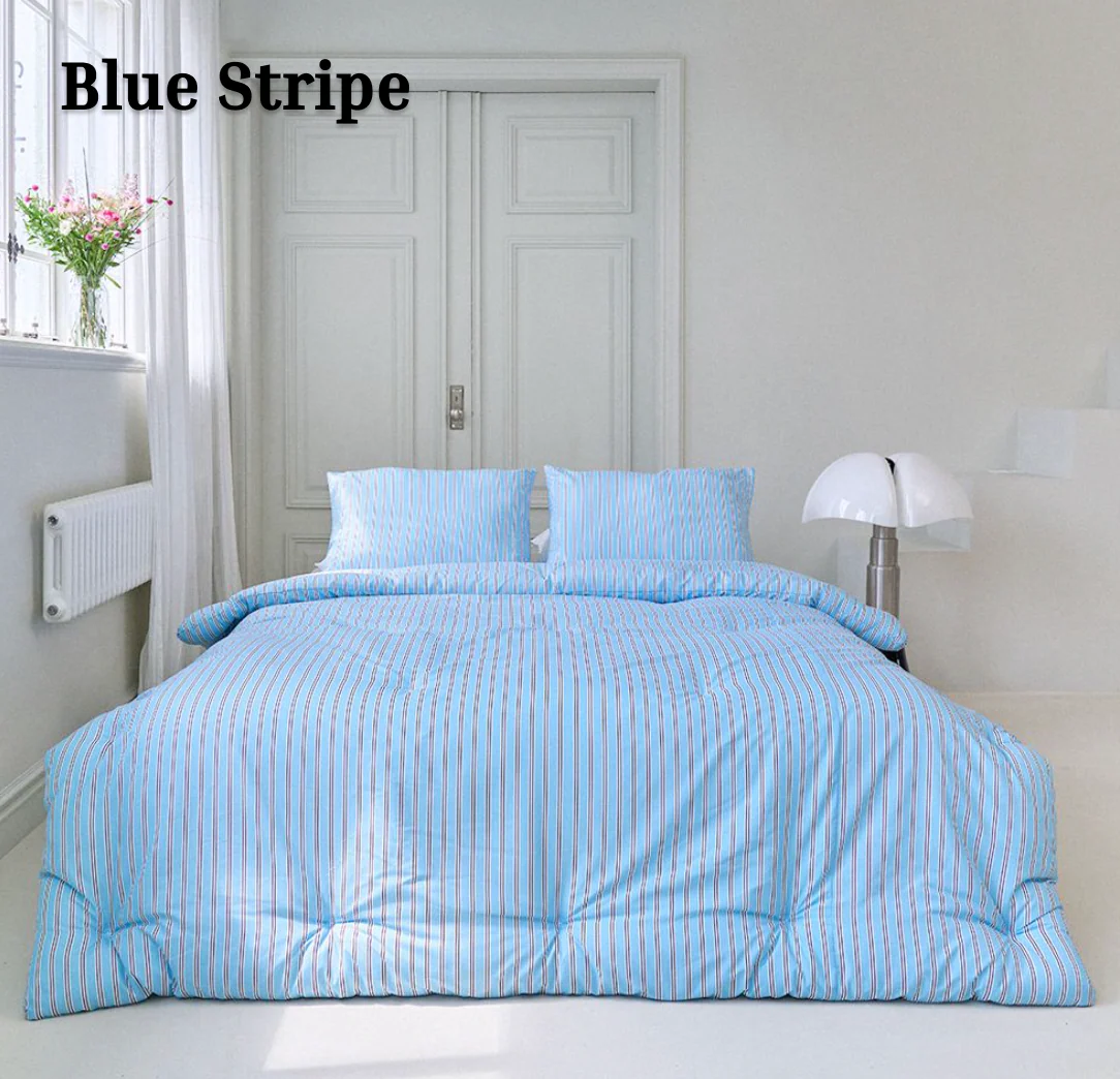 Soft Stripe Comforter & Pillow Set (Eco Corn Fill) - Image 17