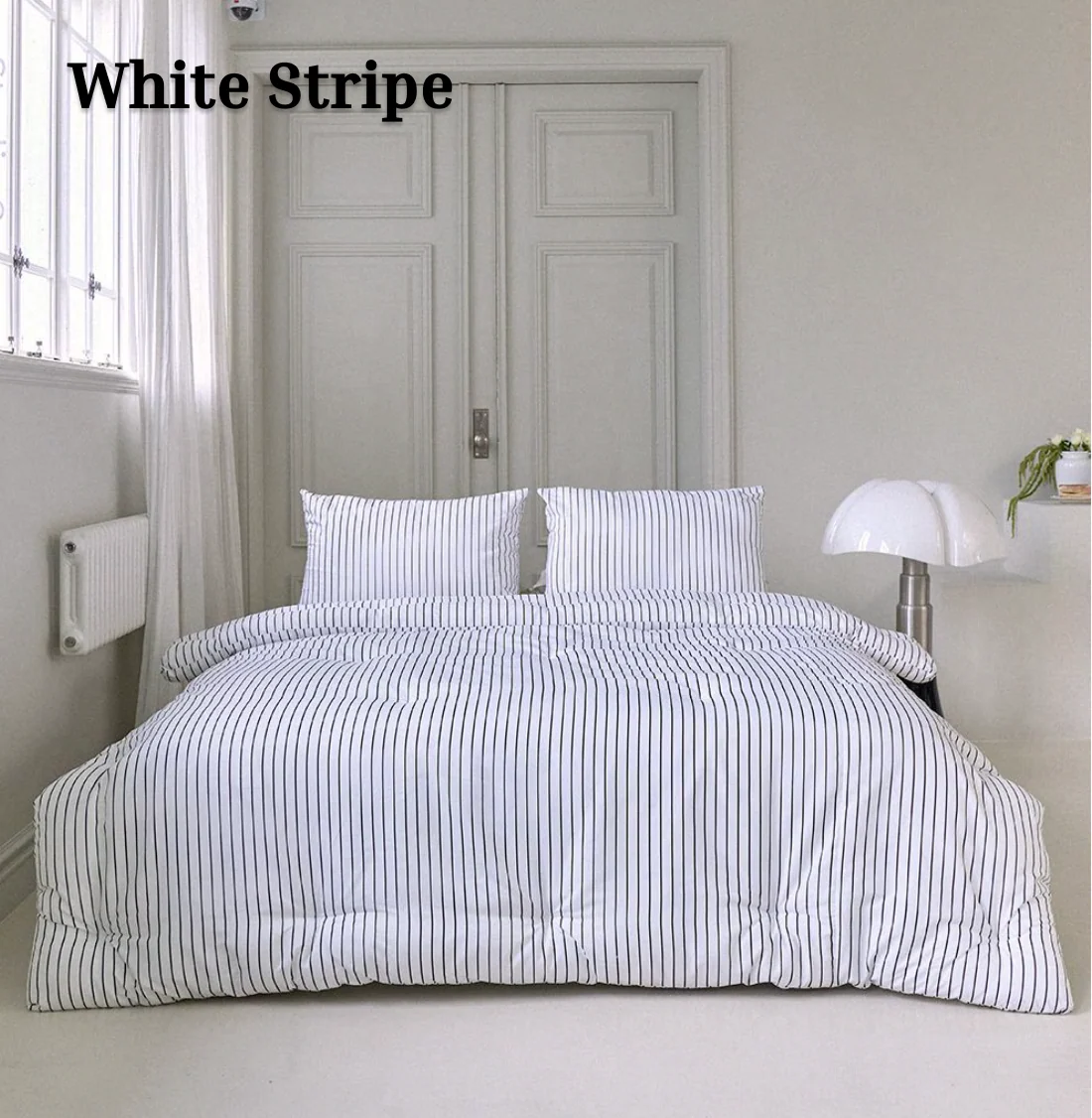 Soft Stripe Comforter & Pillow Set (Eco Corn Fill) - Image 19
