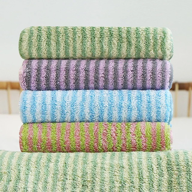 Soft Taffy Stripe Hotel Towel (10-Pack) - Image 7