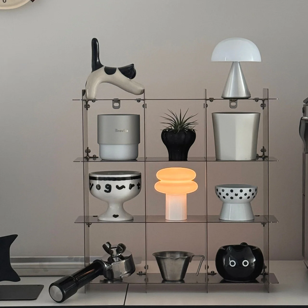 Stainless Grid Storage Shelf - Image 5