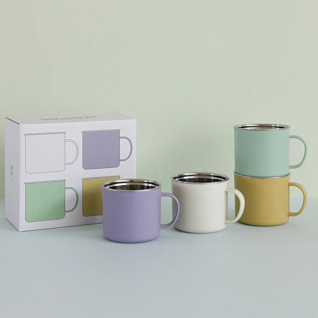 Pastel Insulated Stainless Steel Mug (Set of 4) - Image 5