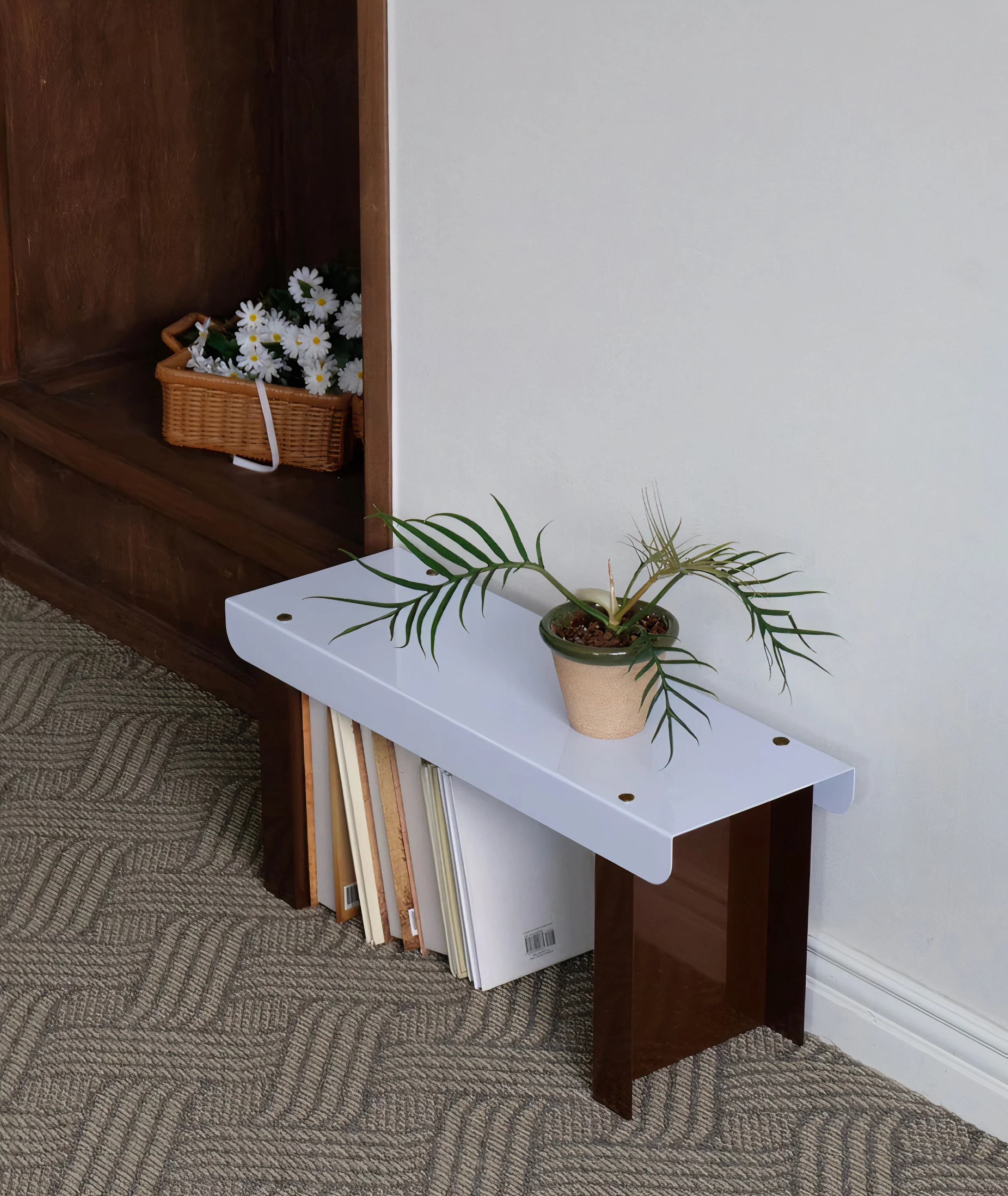 Steel Mini Bench Table - Image 10