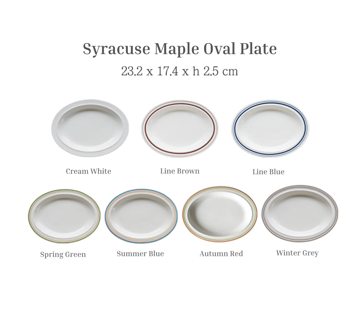 Syracuse Maple Oval Plate - 9" - Image 8
