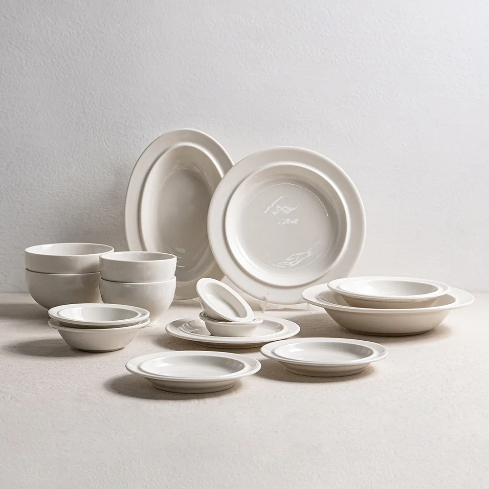 Syracuse Maple Plate and Bowl Set for 2 (15 Piece) - Image 5