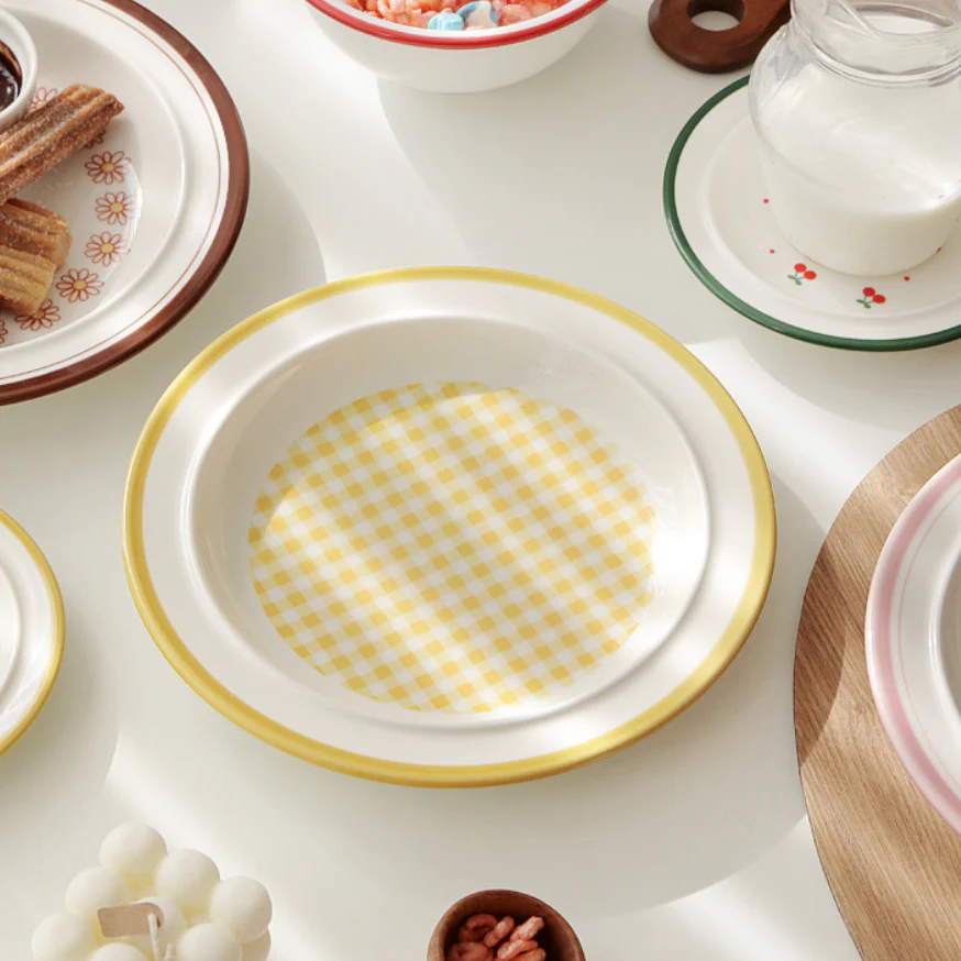 Coucou Retro Charm Dinner Plate - 9" - Image 7
