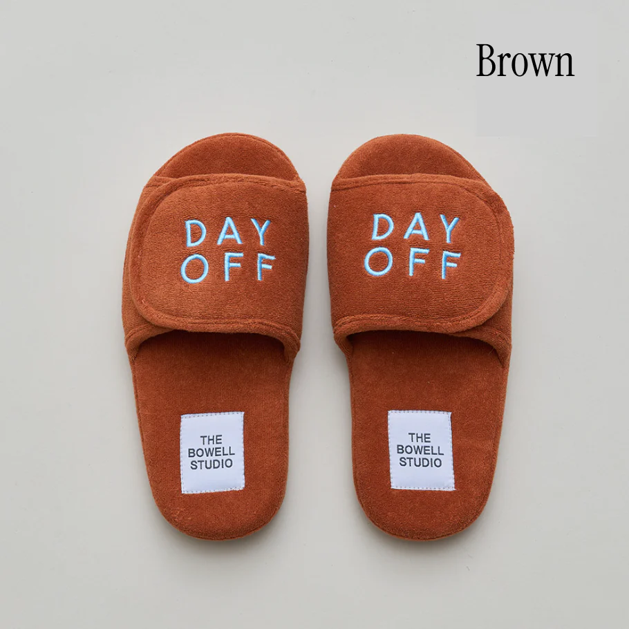 Terry Velcro Memory Foam Cloud Comfort Slippers - Image 13