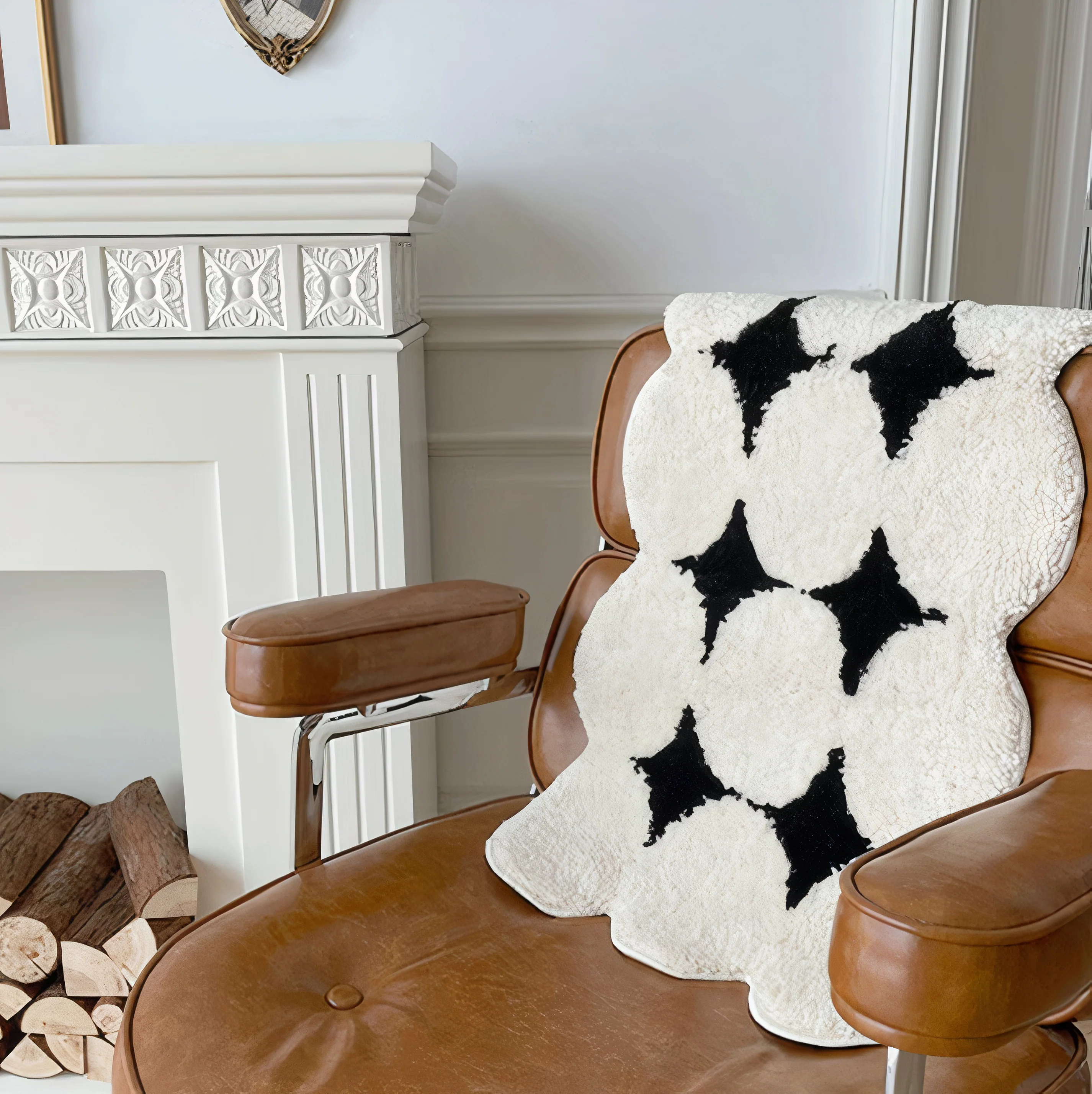 Tufted Mini Rug / Bath Mat - Image 5