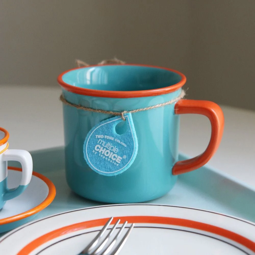 Two-Tone Ceramic Mug - Image 5
