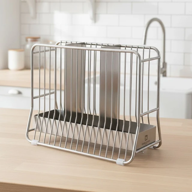 Utensil Holder with Drain Tray - Image 7