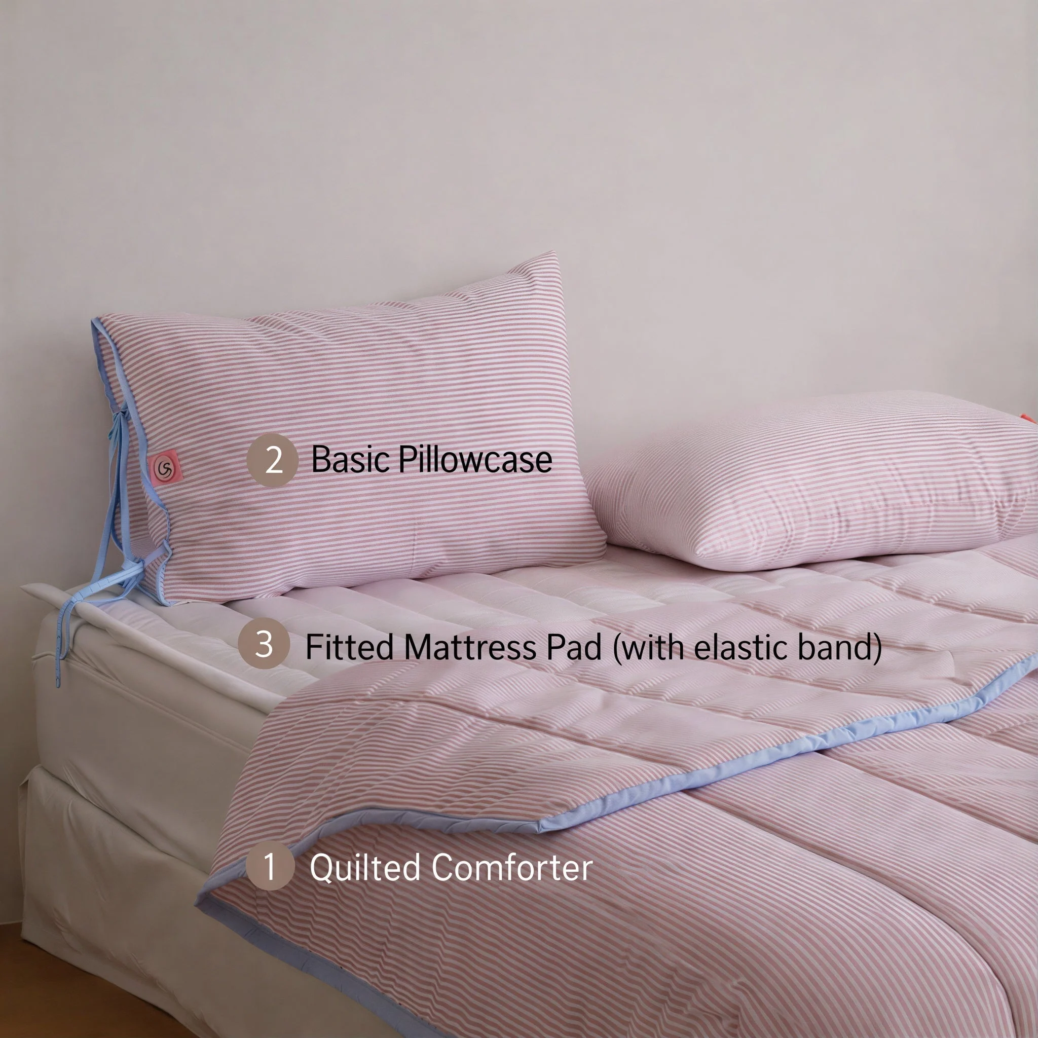 Vintage Mansion Cotton Comforter & Pillow Set - Image 11