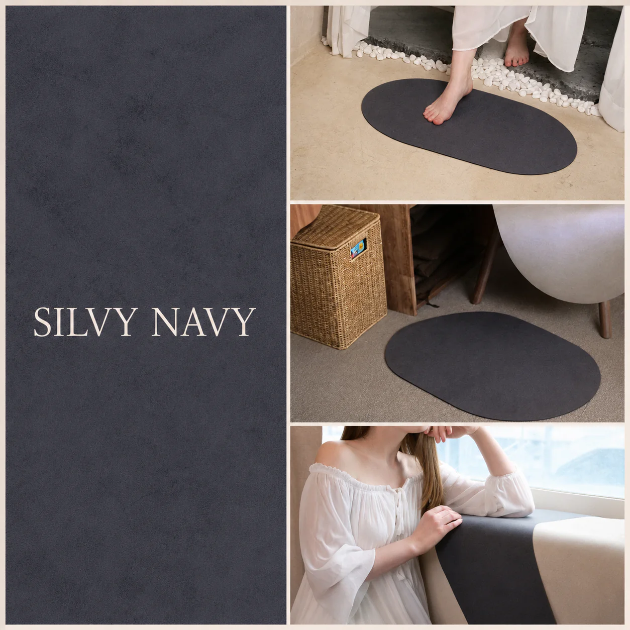 Washable 4th-Generation Diatomite Bath Mat - Image 8
