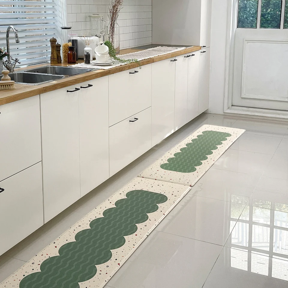 Wave Terrazzo Kitchen Cushion Mat - Image 4