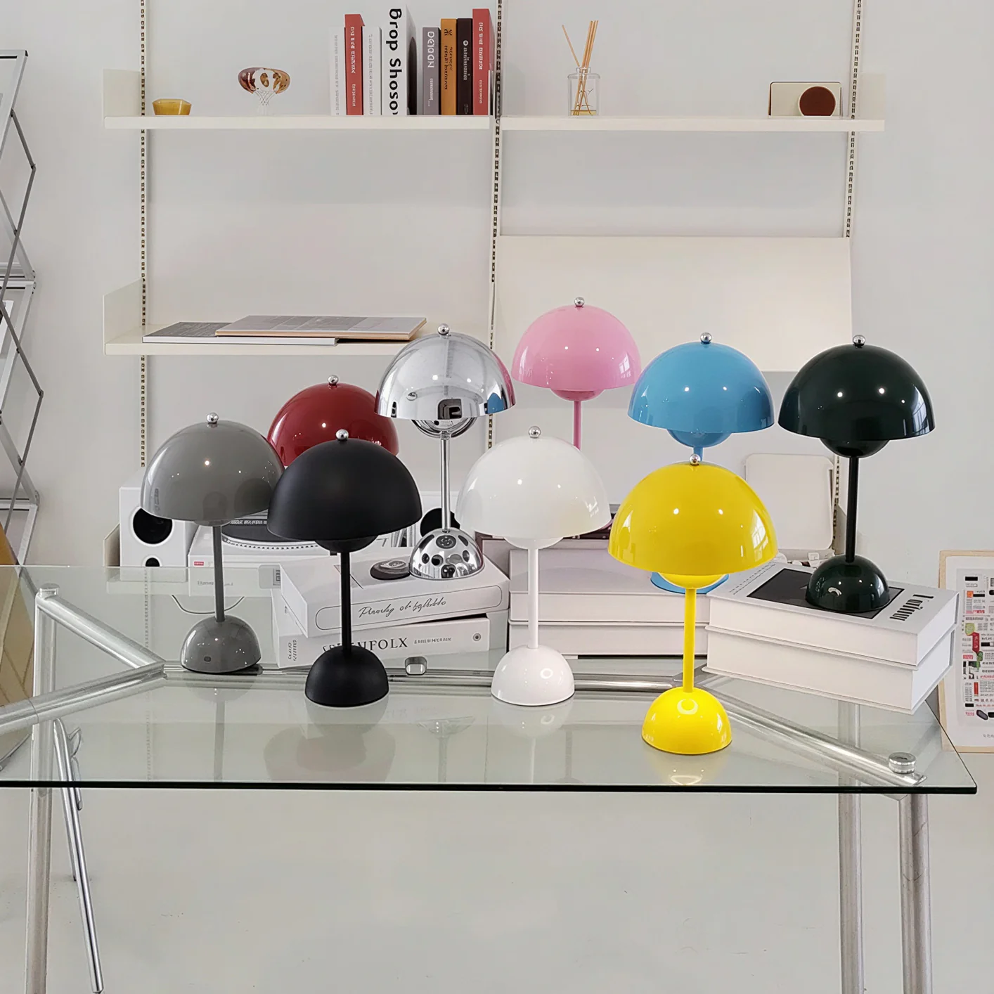 Wireless Rechargeable Mushroom Table Lamp - Image 2