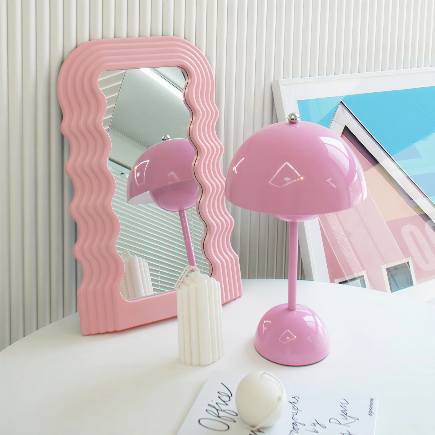 Wireless Rechargeable Mushroom Table Lamp - Image 4
