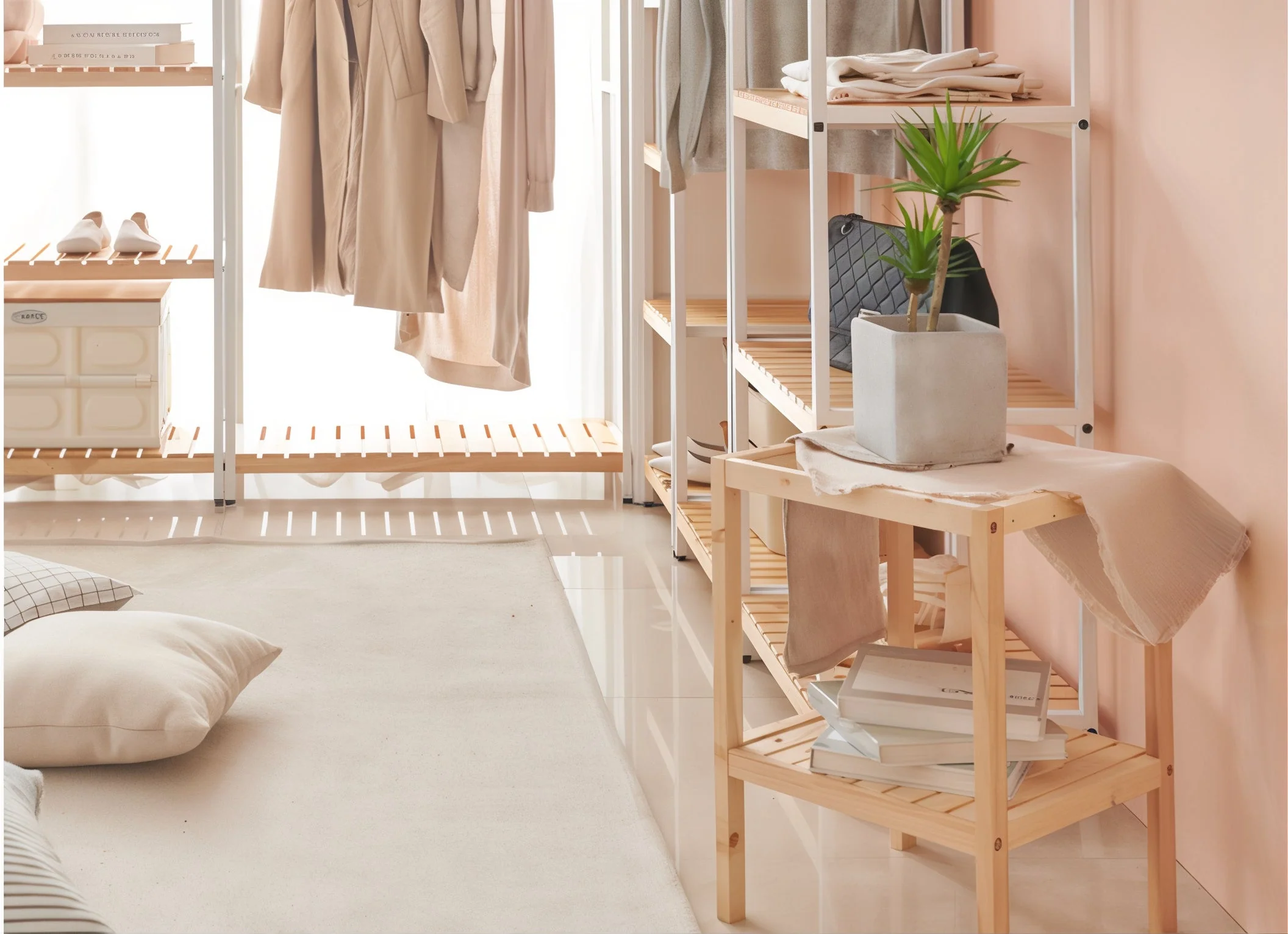 Wooden Tempered Glass Side Table - Image 10