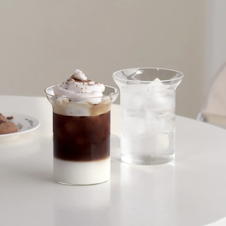 Y-Shaped Glass Cup (Set of 2)
